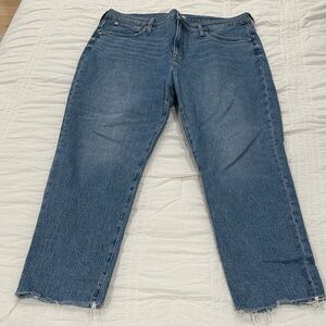 Madewell Blue Straight Leg Women's Jeans